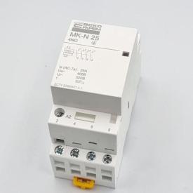 АСКО Модульный контактор MK-N 4P 25A 4NO 220V