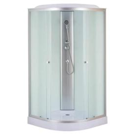 MIXXUS STRONG SB02-90x90x215-FB SATIN Душовий бокс 90*90мм. (низький піддон) (MI6886)