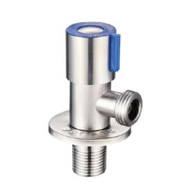CHAMPION VAL-01 BLUE Кран кутовий приладовий нерж. SUS 304 1/2х 1/2 (CH6193)
