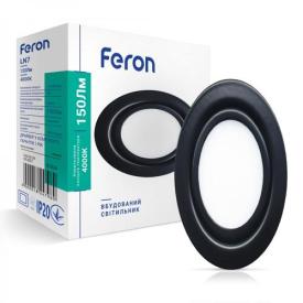 Feron LED-Світильник меблевий 3W 4000K 150Lm (чорний) LN7