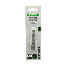 Yoshimoto Насадка торцевая М8*66мм. 1/4 S2 Y29-321