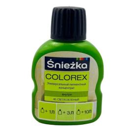 SNIEZKA COLOREX Універсальний пігментний концентрат 100мл. №40 (світло-зелений)