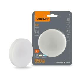 VIDEX LED-Лампа GX53D 10W 4100K 1000Lm (димерна) VL-GX53D-10534