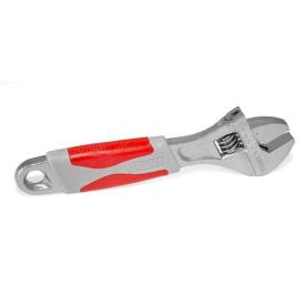 INTERTOOL Ключ розвідний 150 мм, ізольована рукоятка, нікелеве покриття XT-0015