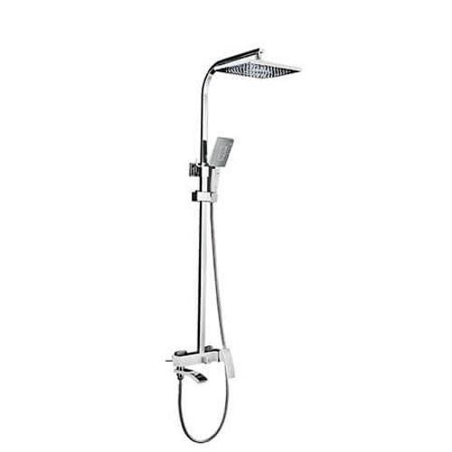 GAPPO G2407-8 (JACOB) душ. система лат.корпус 3х функ. Ø35 (белый.хром)