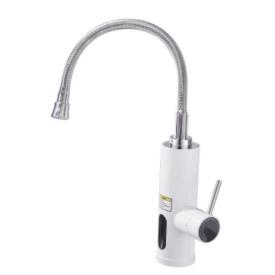 WEZER Водонагреватель проточный SDR-F06TP для кухни гусак гибкий гайка (с датчиком темп.)