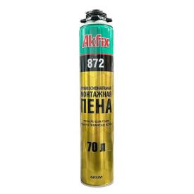 AKFIX 872 Піна монтажна професійна 70л. 850мл./1020г.