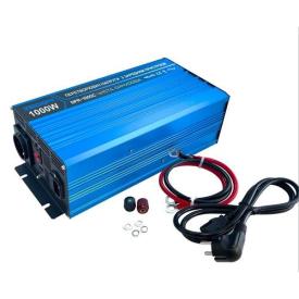 ZEGOR Инвертор-преобразователь напряжения UPS 1000W 12/220V (чистая синусоида) DPR-1000C