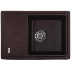 ZERIX ZS-6243S-12 Мойка гранитная 620*435мм. (коричневая)