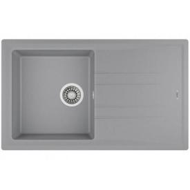 Teka Кухонная мойка STONE 50 B-TG 1B 1D (115330014)(серый металик)