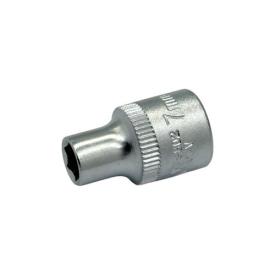 YATO Головка шестигранная Cr-V 3/8 M=7мм., L=28мм. YT-3802