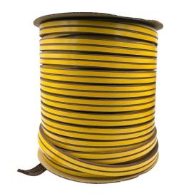 Stomil Sanok Rubber Ущільнювач гумовий самоклеючий E 9*4мм. КОРИЧНЕВИЙ (бухта/2*75м.)