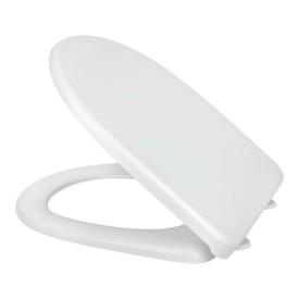 SoloPlast СПД-5 Сидіння для унітазу з кришкою 345*430мм. з пластиковим кріпленням та мікроліфтом