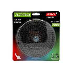 APRO PRO Круг шліфувальний для плитки (черепашка) Ø125мм. P200 812202