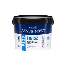 SNIEZKA ACRYL-PUTZ FS20 Шпатлевка акриловая финишная 17кг.