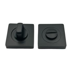 KEDR BK0605-AL-Black mat  Фіксатор на міжкімнатні двері (чорний мат)