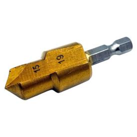 RAPIDE Свердло ступінчасте для PPR, PVC, MPP труб Ø15-19мм  R7228 RAHФ-00003610