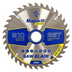 RAPIDE Basic Series Диск пильний по дереву Ø210*30/32мм. (36зуб.) RAHФ-0000RAHФ-00003213