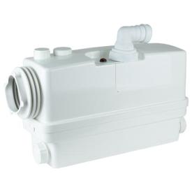 LEO 3.0 WC601В Станція каналізаційна 0.6кВт Hmax 8.5м Qmax 110л/хв 3 входу + боковий вхід 90мм 776916