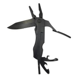 WERK Мультинструмент (мультитул) 9в1 Black MKF101W