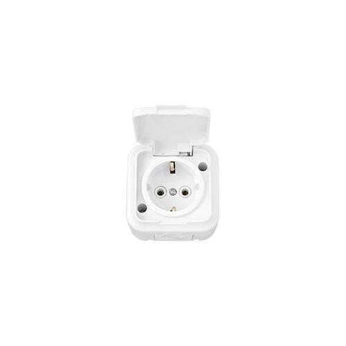 BYLECTRICA ПРАЛЕСКА Розетка 1-я наружная с/з IP54 PA16-297