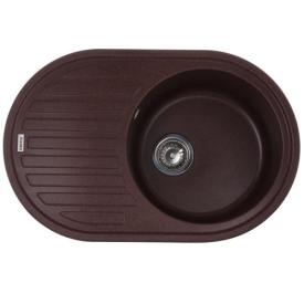 ZERIX ZS-7750R-12 Мойка гранитная 760*500мм. (коричневая)