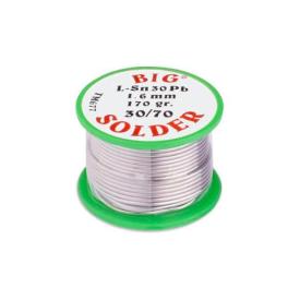 SOLDER Припой 170гр. 1,6мм. с канифолью (круг.намотка) TM677