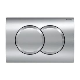 GEBERIT DELTA01 змивна клавіша, пластик, хром глянц. 115.107.21.1
