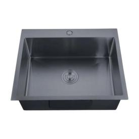 MIXXUS ZH6050-215 NANO-BLACK  Мийка з нержавіючої сталі (3.0/0.8) (MX1586)