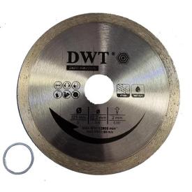 DWT Диск алмазний 125*2*22,2 (суцільний) DADD-RW22125