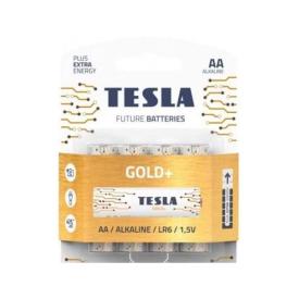 TESLA GOLD+ AA/LR6 1,5V ALKALINE (уп./4шт.)