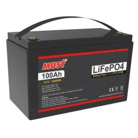 MUST LFP15-24100 Аккумулятор LiFePo4 24V/100Ah 1280Wh