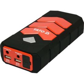 YATO Пускова батарея Li-Pol 9000 mAh 200/400А вихід: 12В/3.5А через USB: 5В/2А YT-83081