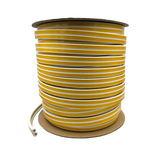 Stomil Sanok Rubber Ущільнювач гумовий самоклеючий D 9*7,5мм. БІЛИЙ (бухта/2*50м.)