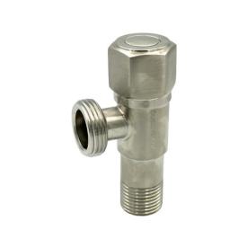 AQUASTRONG R5 Кран угловой приборный нерж. 1/2х 3/4 R507