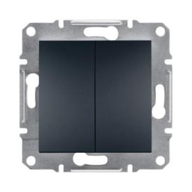 Schneider ASFORA Механізм вимикача внутр. 2-й (антрацит) EPH0300171