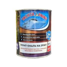 YACHTA PAINT Грунт-емаль 3в1  0,9кг. (ЗЕЛЕНА)
