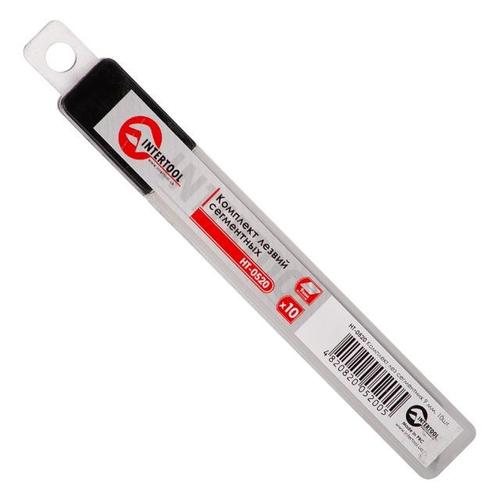 INTERTOOL Комплект лез сегментних 9 мм, 10 шт HT-0520