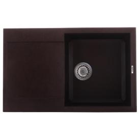ZERIX ZS-7950S-12 Мийка гранітна 790*500мм. (коричнева)