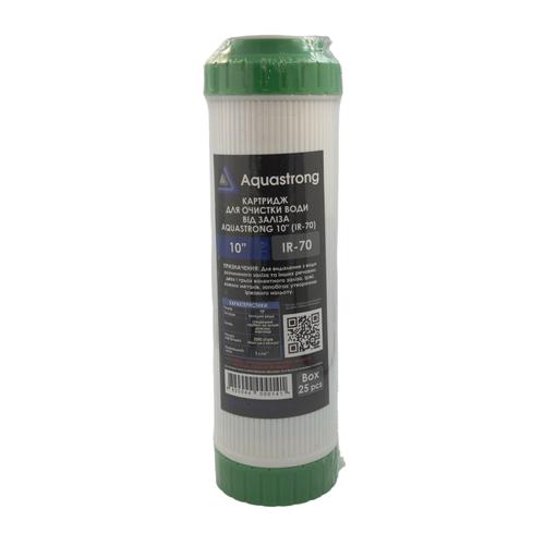 AQUASTRONG Картридж для очистки воды от железа 10 IR-70
