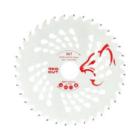 RED CUT Диск пильный по дереву 195*30мм. + адаптер 16/20мм. (36зуб.) 35-40090