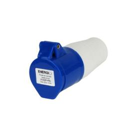 ENERGIO Розетка силова переносна 220V 16A IP44 213(2P+PE)