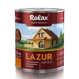 ROLAX LAZUR Лак-лазур 0,75л. (ТЕМНИЙ ДУБ 104)