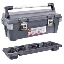 INTERTOOL Ящик для інструментів із металевими замками 25,5 650x275x265 мм BX-6025