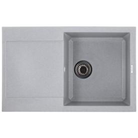 ZERIX ZS-7950S-09 Мийка гранітна 790*500мм. (сіра)