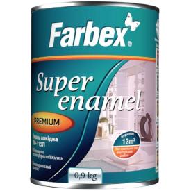 Farbex Емаль алкідна ПФ-115П  0,9кг. (СІРА)