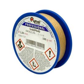 CYNEL PROFESSIONAL Припой з флюсом Sn60Pb40 Ø1.5мм., (100гр.)