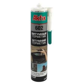 AKFIX 602 Бітумний герметик 310мл./445г. (чорний)