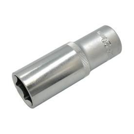 YATO Головка шестигранная удлиненная Cr-V 1/2 M=20мм., L=76мм. YT-1233