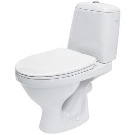 Cersanit EKO 011 CCKZ1008018067 Унітаз із кришкою дюропласт, горизонт. випуск, 3/6л (нижнє підведення)